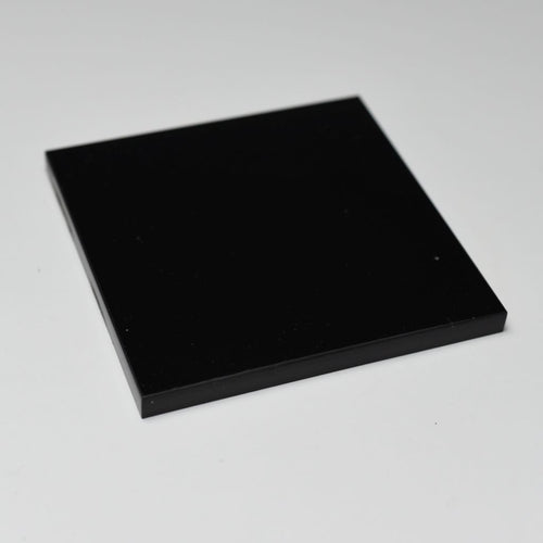 Sockel schwarz, acryl, 10cm x 10cm x 0.8cm